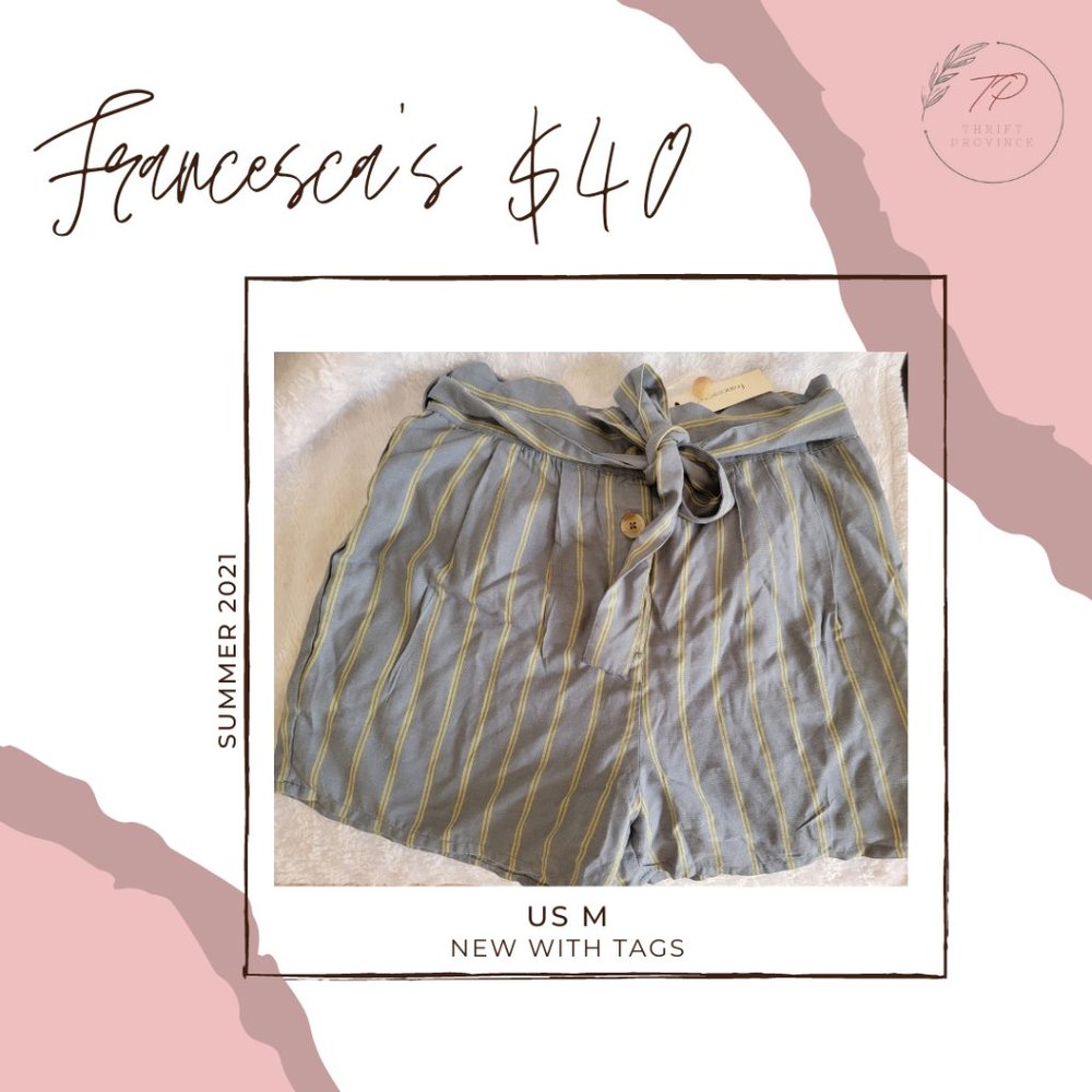 Francesca's summer high waist shorts